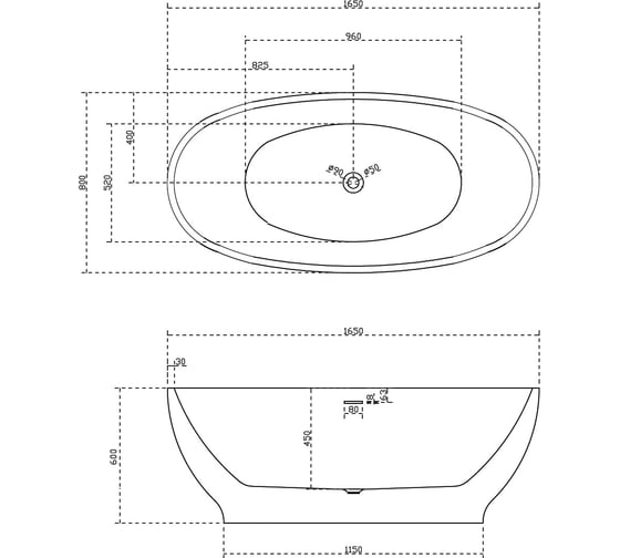Акриловая ванна ABBER AB9207