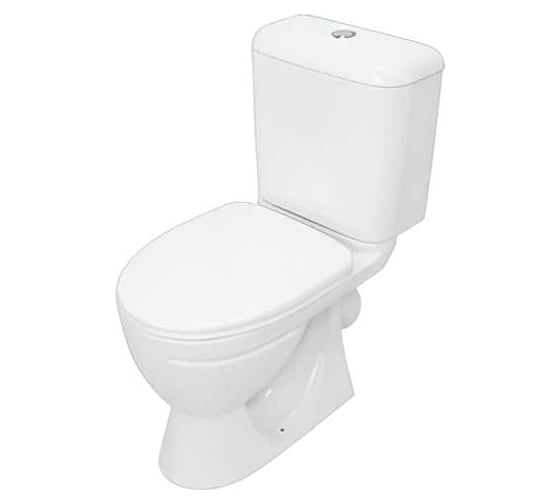 Унитаз-компакт SANITA СТАНДАРТ КОМФОРТ белый S1, WC.CC/Standart/2-DM/WHT.G/S1 00000055366