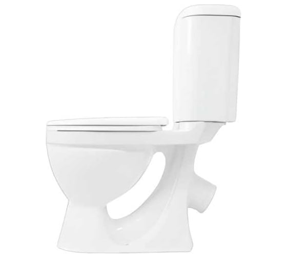 Унитаз-компакт SANITA СТАНДАРТ КОМФОРТ белый S1, WC.CC/Standart/2-DM/WHT.G/S1 00000055366