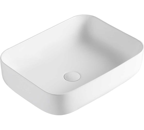 Накладная раковина Orange B05-500W санфарфор, белый глянец X851036215