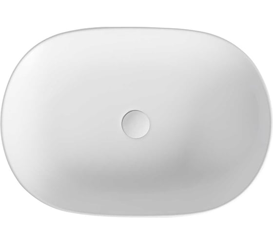 Накладная раковина ORANGE санфарфор, белый глянец B08-600W