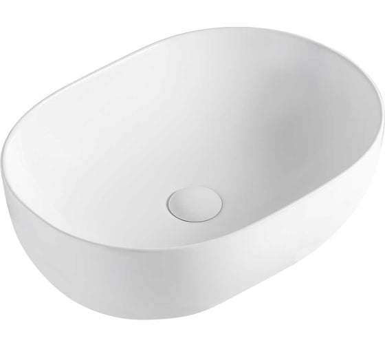 Накладная раковина Orange B05-480W санфарфор, белый глянец X700322156