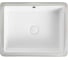 Встраиваемая снизу раковина Orange B02-500W санфарфор, белый глянец X218035215 6