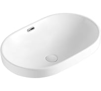 Встраиваемая раковина Orange B05-600W санфарфор, белый глянец X858037215