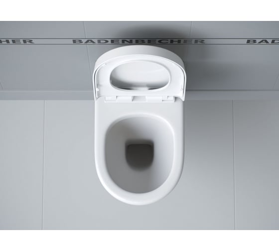 Малый подвесной унитаз BADENBECHER белый T04W