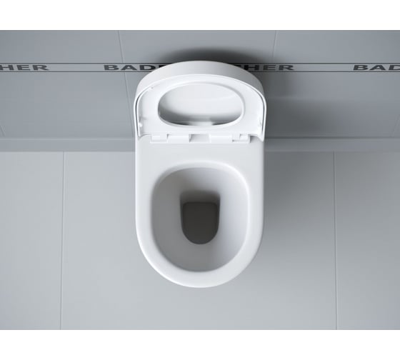Малый подвесной унитаз BADENBECHER белый T05W