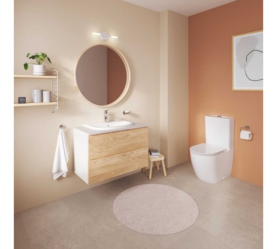 Унитаз напольный Grohe Bau Ceramic альпин-белый 39910000