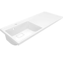 Раковина над стиральной машиной Uperwood Magenta 120 см, левая 2490000010