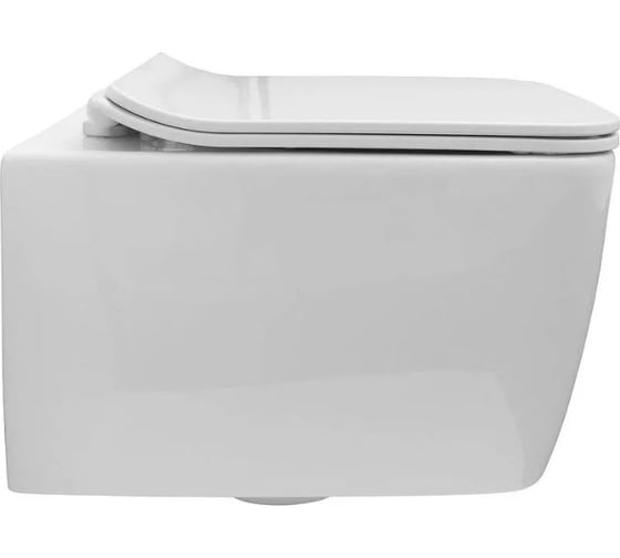 Унитаз подвесной ALLEN BRAU LIBERTY 2 rimless, без сиденья, 518x370 мм, белый 4.33007.20 312468 00312468