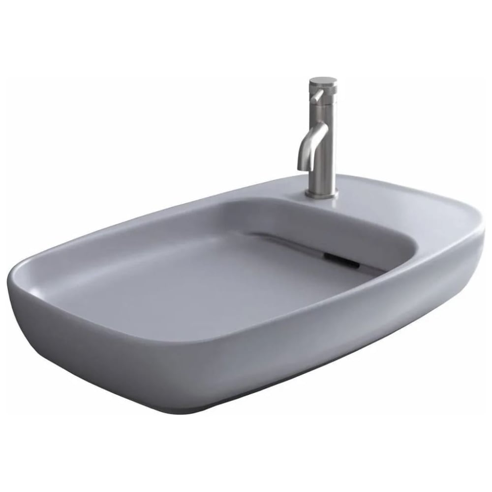 Раковина керамическая наклонная с щелевым сливом ALLEN BRAU LIBERTY 2 ...