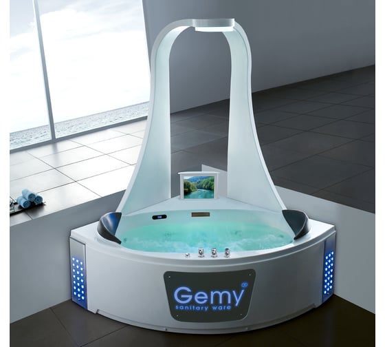Акриловая ванна GEMY G9069 O