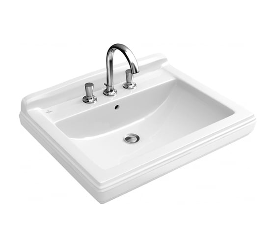 Раковина Villeroy & Boch 710175R1 отверстие под однопозиционный смеситель, без креплений 00000038138 1