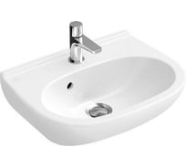 Раковина Villeroy & Boch O.NOVO с переливом 500x400 мм, weiss alpin 5360 5001