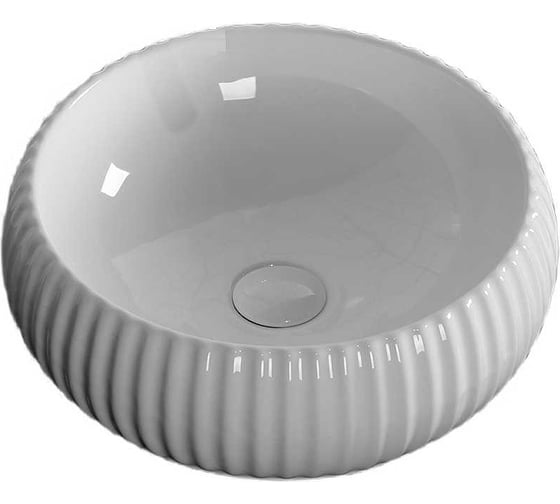 Накладная раковина Cerutti SPA 40 см, цвет белый 9554