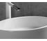 Накладная раковина Cerutti SPA 50 см, овальная, цвет белый 9858 4