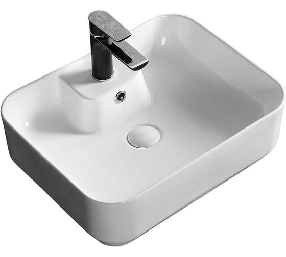 Накладная раковина Cerutti SPA 51 см, цвет белый 9610 1
