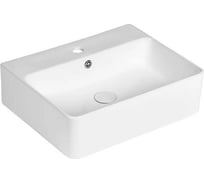 Накладная раковина Cerutti SPA 52 см, цвет белый 9603