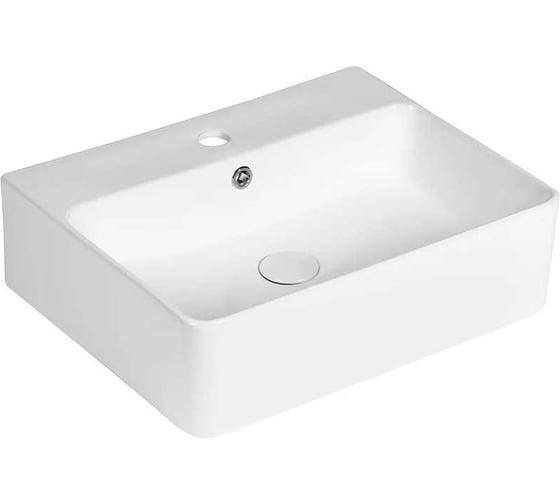 Накладная раковина Cerutti SPA 52 см, цвет белый 9603