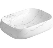 Накладная раковина Cerutti SPA 56 см, цвет матовый белый 9548