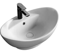 Накладная раковина Cerutti SPA 60 см, цвет белый 9574