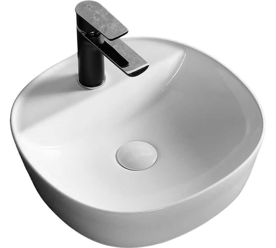 Накладная раковина Cerutti SPA 60 см, цвет белый 9568 1