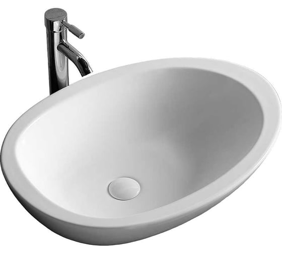 Накладная раковина Cerutti SPA 66 см, цвет белый 9573 1