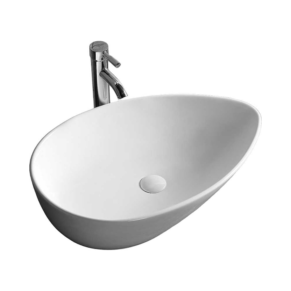 Накладная раковина Cerutti SPA 66 см, цвет белый 9581 - выгодная цена ...