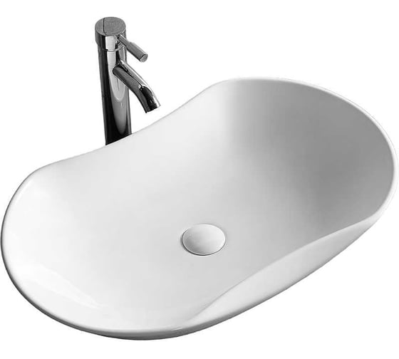 Накладная раковина Cerutti SPA 67 см, цвет белый 9582 1