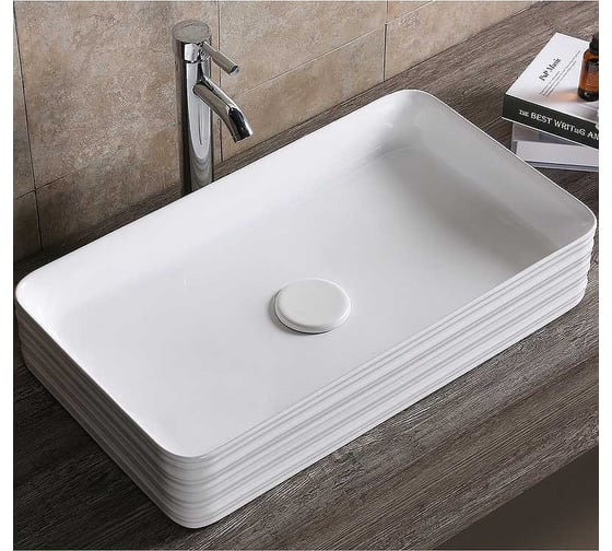 Накладная раковина Cerutti SPA 67 см, цвет белый 9560 1