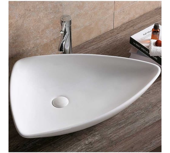 Накладная раковина Cerutti SPA 69 см, цвет белый 9576 1