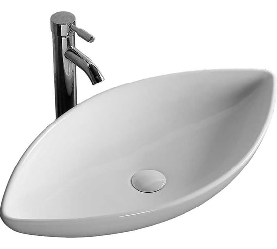 Накладная раковина Cerutti SPA 70 см, цвет белый 9592