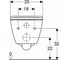 Подвесной унитаз GEBERIT Smyle Square 500.685.01.1 00065774 3