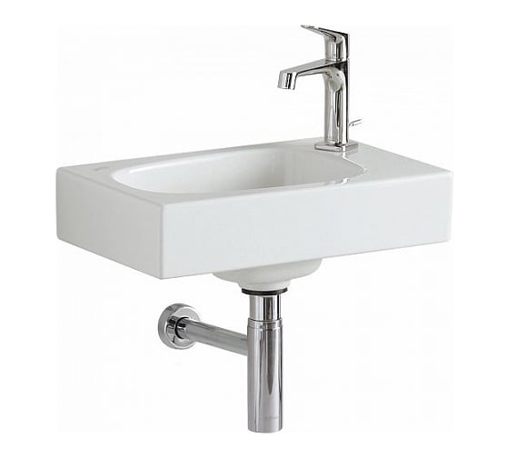 Раковина GEBERIT Citterio 45 см, с отверстием под смеситель 500.541.01.1 00000069297