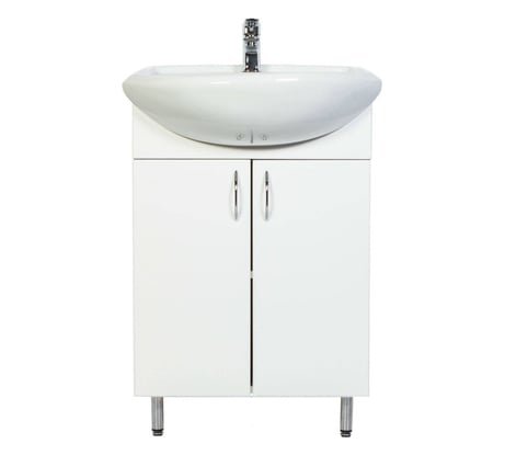 Напольная тумба с раковиной и смесителем Orange Ro-50TUW+RA-P01-021 Ro-50TUW+RA+P01