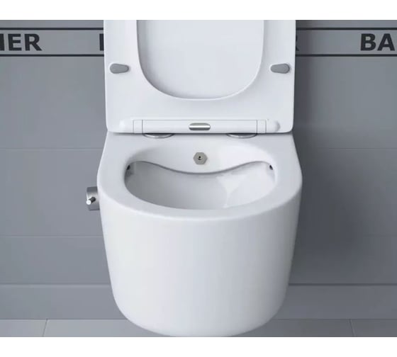 Подвесной безободковый унитаз с функцией биде BADENBECHER 08ABRLW 08 ABRLW