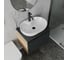 Комплект для ванной Bauedge 4 предмета (Тумба подвесная Blackwood 60 графит + Раковина BAU 60x42, с отв. под см-ль + Смеситель Dream Black, выпуск черный) BD2705 8