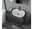Комплект для ванной Bauedge 4 предмета (Тумба подвесная Blackwood 80 графит + Раковина BAU 60x42, с отв. под см-ль + Смеситель Dream Black, выпуск черный) BD2782 8