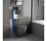 Комплект Bauedge BAU 6 в 1: инсталляция BAU Aquanika, унитаз подвесной безободковый Bau Dream 49,5x36, сиденье дюропласт микролифт, темно-серый матовый, клавиша BAU Soul, черная матовая 10.702.450.00.00-BL0001-DG-Q00015 2
