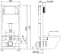 Комплект Bauedge BAU 6 в 1: инсталляция BAU Aquanika, Унитаз подвесной безободковый Bau Stil 49x35, сиденье дюропласт микролифт, клавиша BAU Stil, черная матовая 10.702.450.00.00-BS0001-Q00003 5