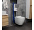 Комплект Bauedge BAU 6 в 1: инсталляция BAU Aquanika, унитаз безободковый Bau Dream PRO, сиденье дюропласт микролифт, кнопка смыва BAU Stil антивандальная для системы двойного слива, нержавеющая сталь сатин 10.702.450.00.00-NL0001-PRO-Q00009 2