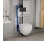 Комплект Bauedge BAU 6 в 1: инсталляция BAU Aquanika, унитаз безободковый торнадо обратного потока Bau Dream Hurricane-2, сиденье дюропласт микролифт, кнопка смыва BAU Soul, черная матовая 10.702.450.00.00-Q00015-BL0001-HQ2 2