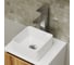 Комплект для ванной Bauedge 4 предмета (Тумба Bau Dream Blackwood 40, раковина BAU Mini 24x24, смеситель для раковины высокий Hotel Still, нержавеющая сталь, выпуск клик клак, хром) BD1520 11
