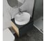 Комплект для ванной Bauedge 4 предмета (Тумба подвесная Bau Blackwood 60 графит + Раковина BAU 51x41, с отв. под см-ль + Смеситель Hotel Still, выпуск белый) BD2685 10