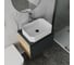 Комплект для ванной Bauedge 4 предмета (тумба подвесная Bau Blackwood 60 графит + раковина BAU Hotel 51x37 + смеситель Hotel Still, выпуск черный) BD2647 10