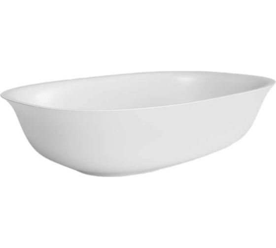 Раковина на столешницу PLUMBERIA SELECTION SETA SOFT белый матовый SETA SOFT BO 1