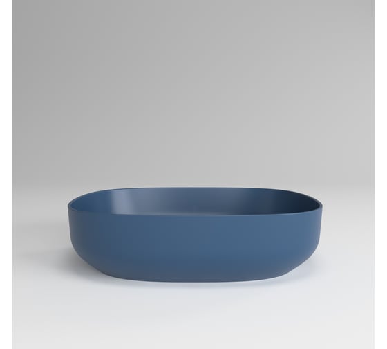 Раковина на столешницу PLUMBERIA SELECTION VELOMA OVAL блу деним VELOMA OVAL BDT
