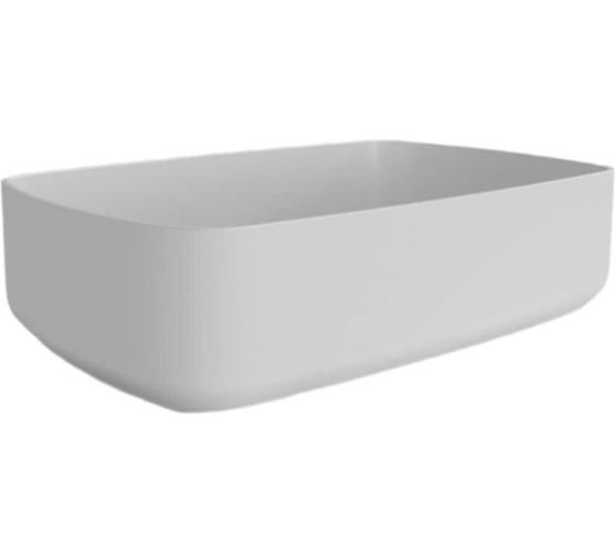 Раковина на столешницу PLUMBERIA SELECTION NOVE SOFT белый матовый NOVE SOFT BO 1