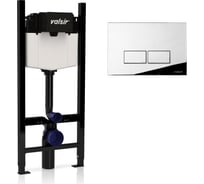 Комплект инсталляции для унитазов Valsir WINNER S BLOCK с клавишей, хром KIT P3 CR VS0853202