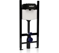 Система инсталляции для унитазов Valsir WINNER S H1140 D.90/110MEC, черный металл  VS0853202