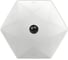 Раковина накладная на столешницу Bauedge BAU Crystal 40x40, белая + выпуск клик-клак, черный BH1192 6